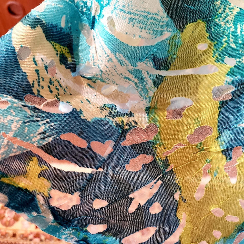 RUBY RD. Floral Burnout Jacket or Layered Top - 16 - NWOT - Picture 3 of 15